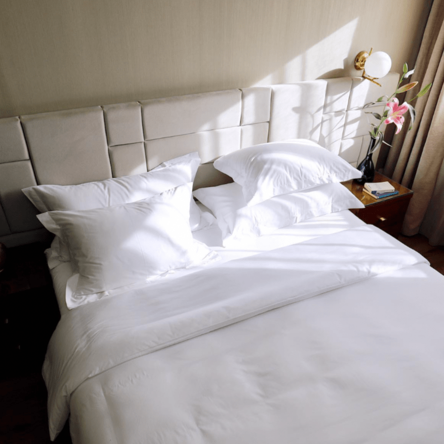 Classic White Pillowcase 600TC - Jumel Home