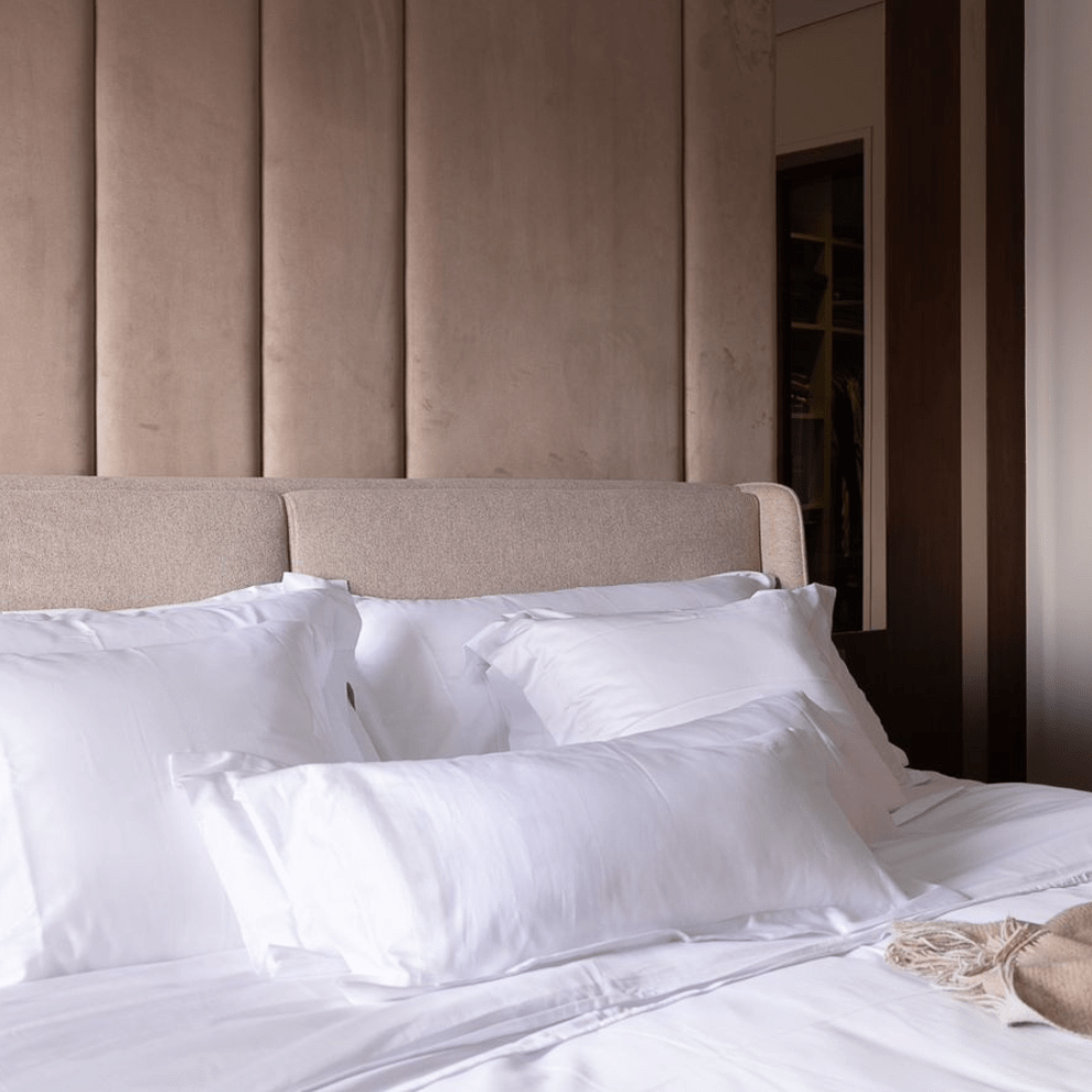 Classic White Pillowcase 600TC - Jumel Home