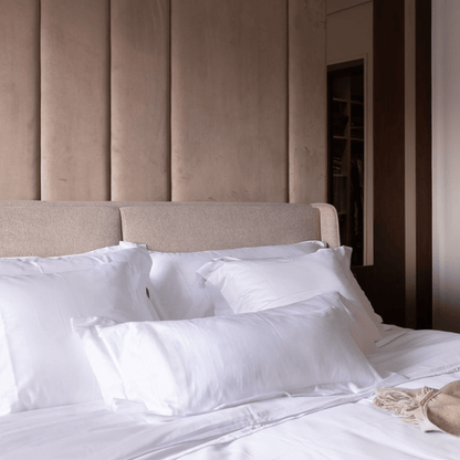 Classic White Pillowcase 600TC - Jumel Home