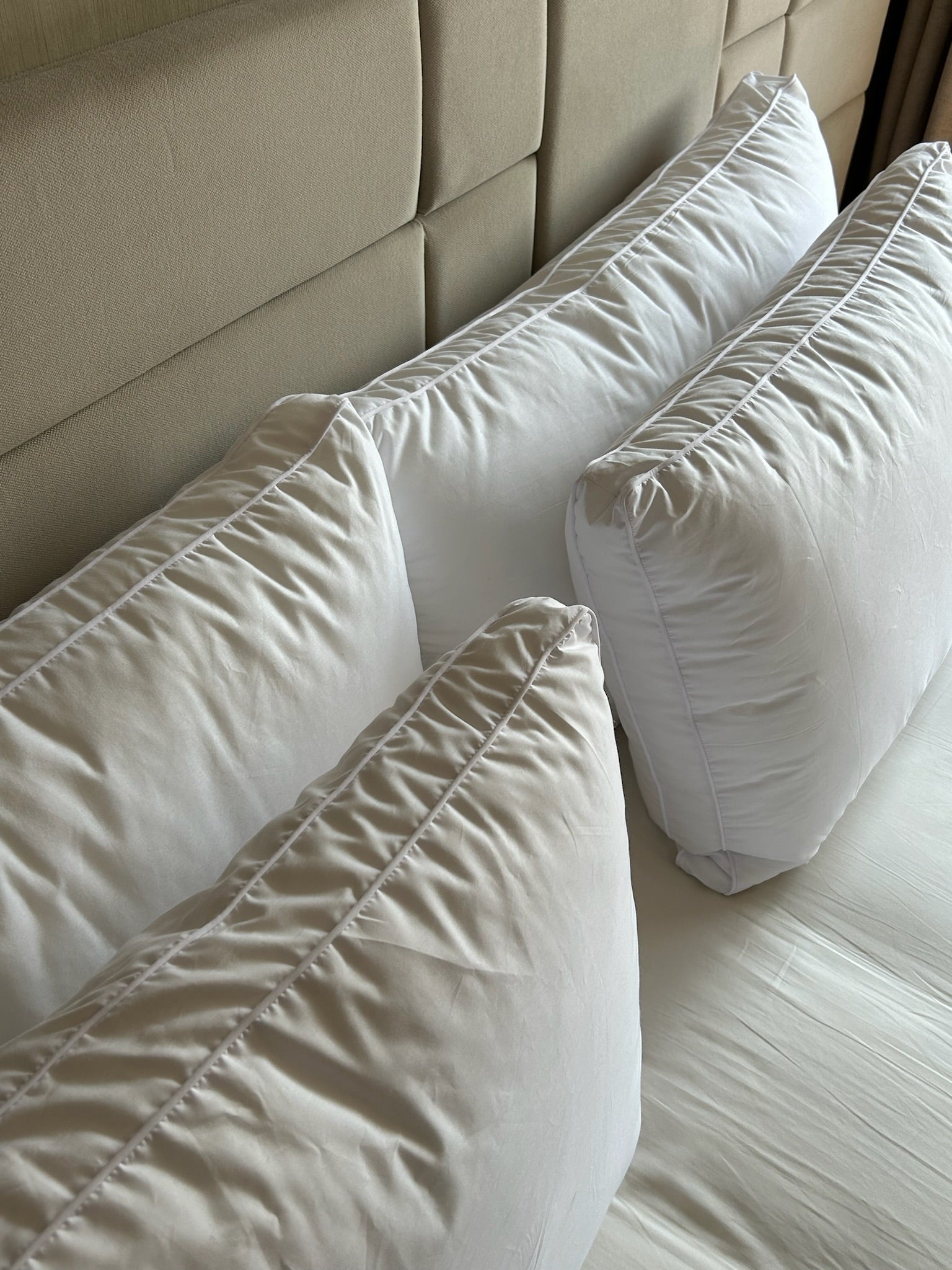 Double Piping Luxury Hotel Pillow - Jumel Home